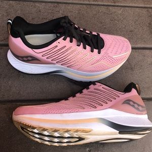 Saucony Endorphin Series worn for 2 hours.